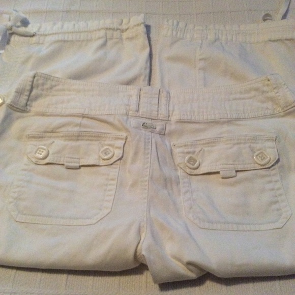 VTG CANDIES CAPRIS W/ DRAW STRING ON LEGS. - Picture 3 of 4